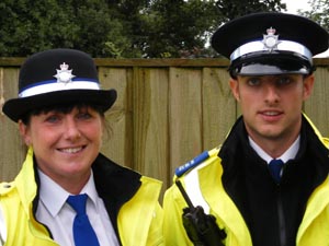 Paula Johnson and John Midgley - Police Community Support Officers