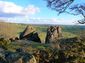 rainster rocks - view from the top